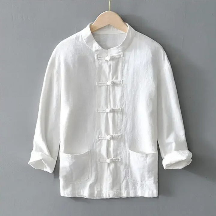 Oriental Dynasty Cotton Linen Shirt