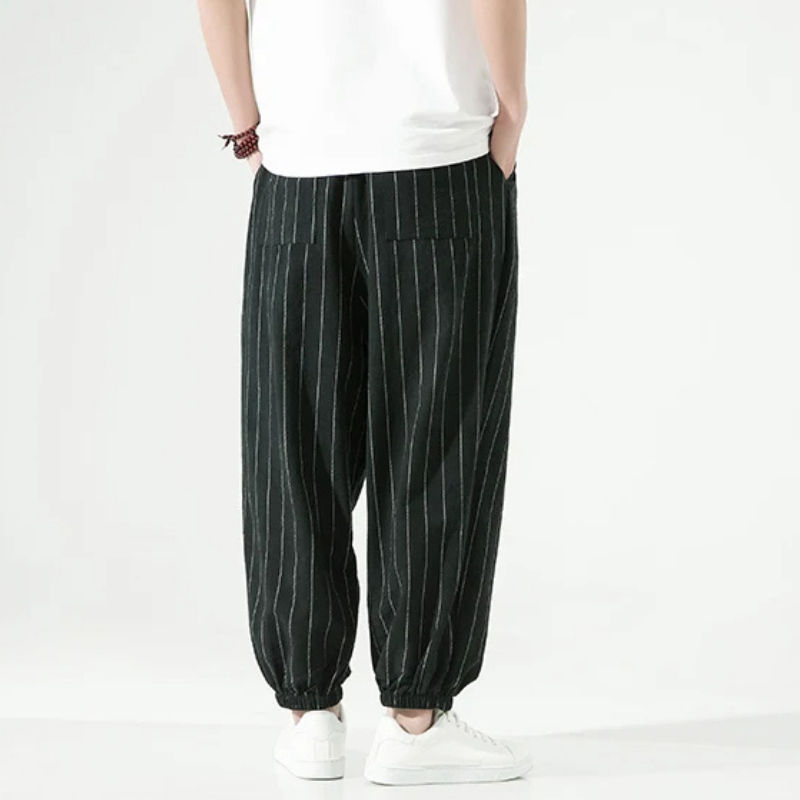 Osaka Soft Stripe Weekend Joggers