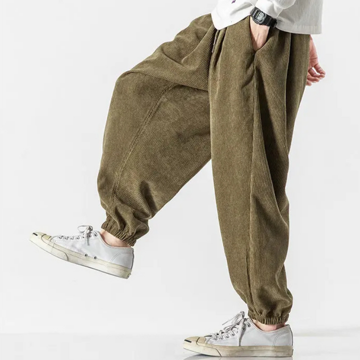 Milton Organic Cotton Corduroy Joggers