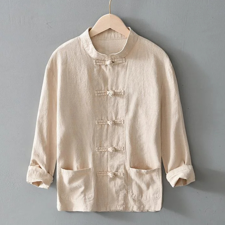 Oriental Dynasty Cotton Linen Shirt