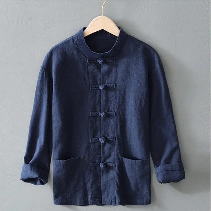 Oriental Dynasty Cotton Linen Shirt