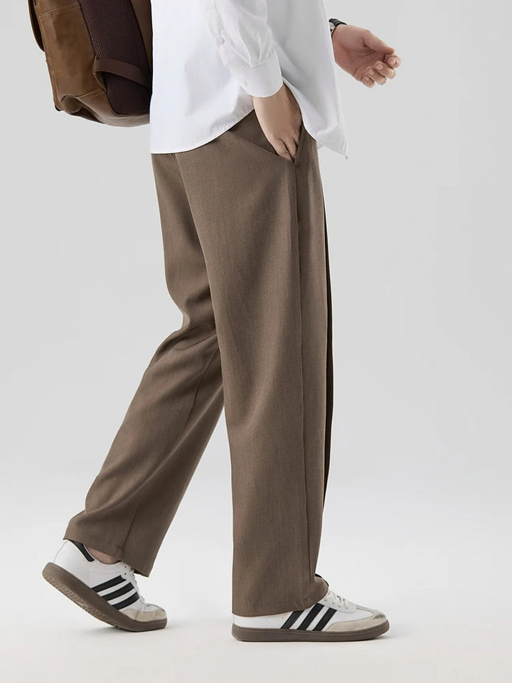 Avant Pleated Relaxed Fit Trousers