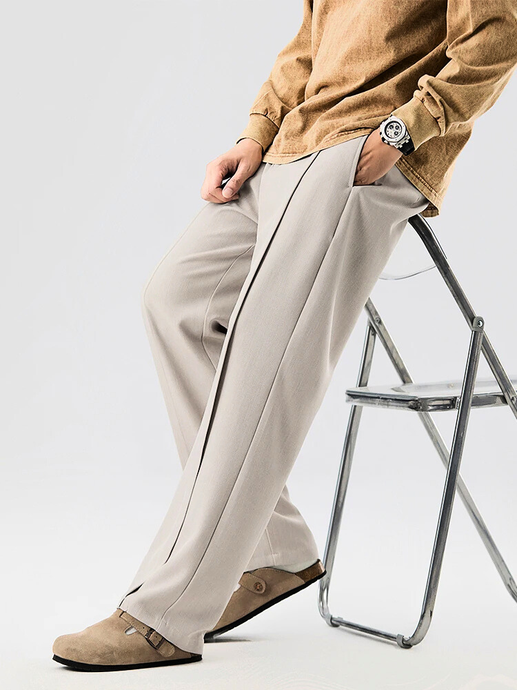 Avant Pleated Relaxed Fit Trousers