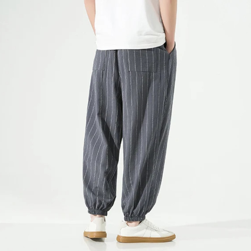 Osaka Soft Stripe Weekend Joggers