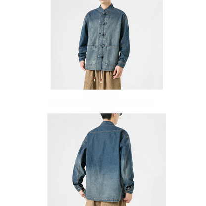 Oriental Dinasty Denim Jacket