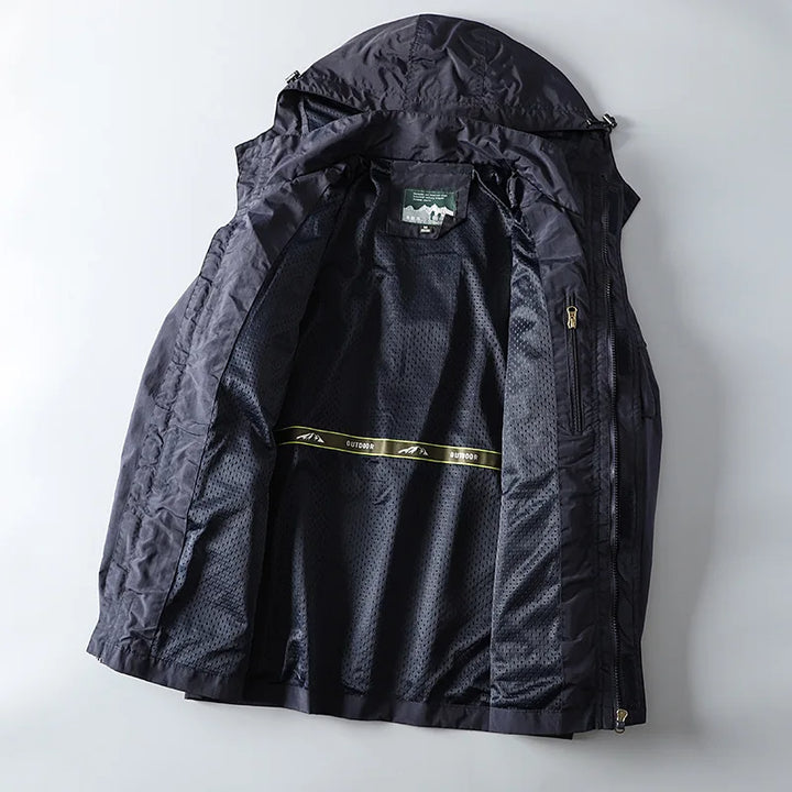 Reizen Waterproof Hooded Jacket