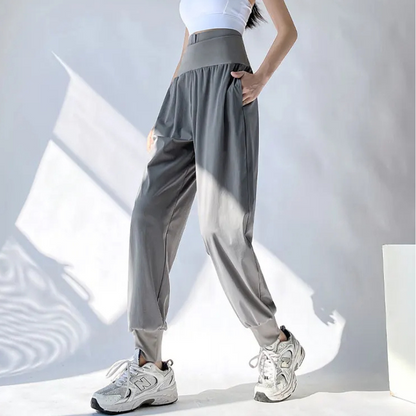 High Waist Relaxed Joggers