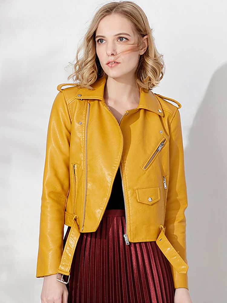 Deville Leather Moto Jacket