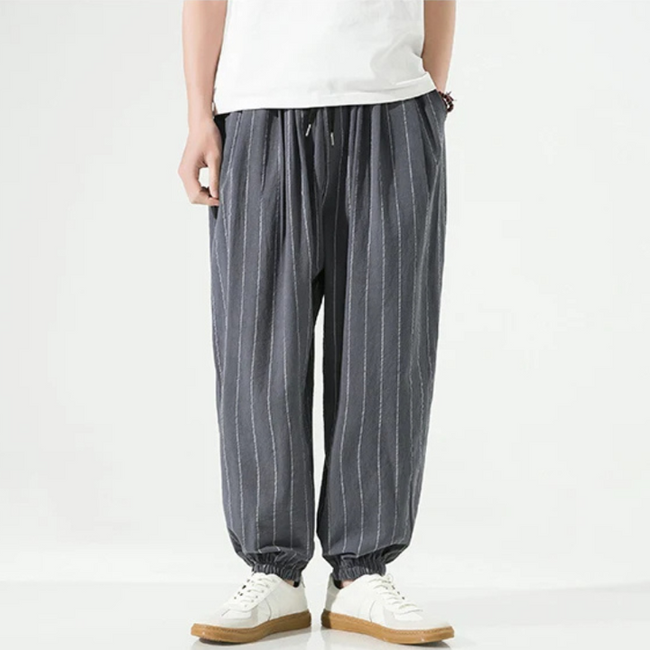 Osaka Soft Stripe Weekend Joggers