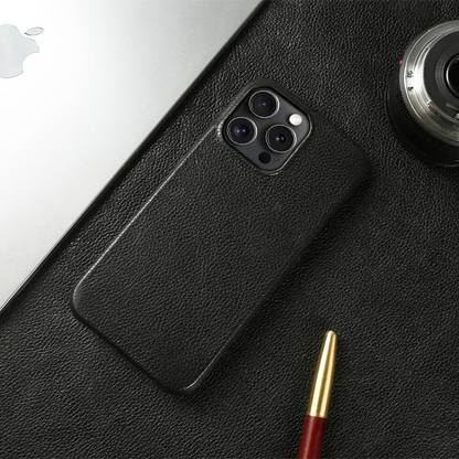 Full Grain Genuine Leather iPhone Case