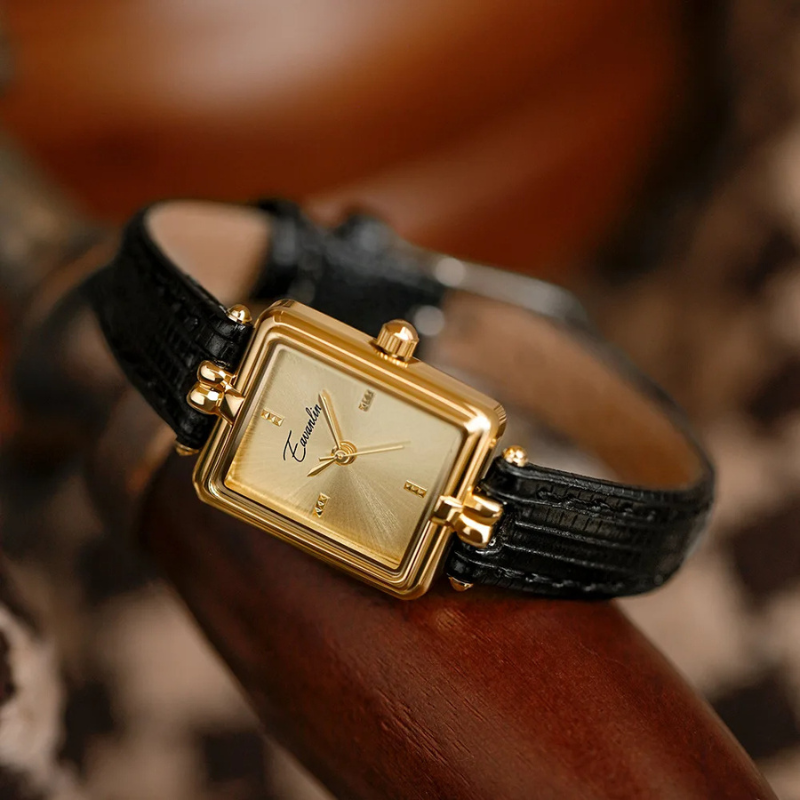 Aura Gold Toned Quartz Watch