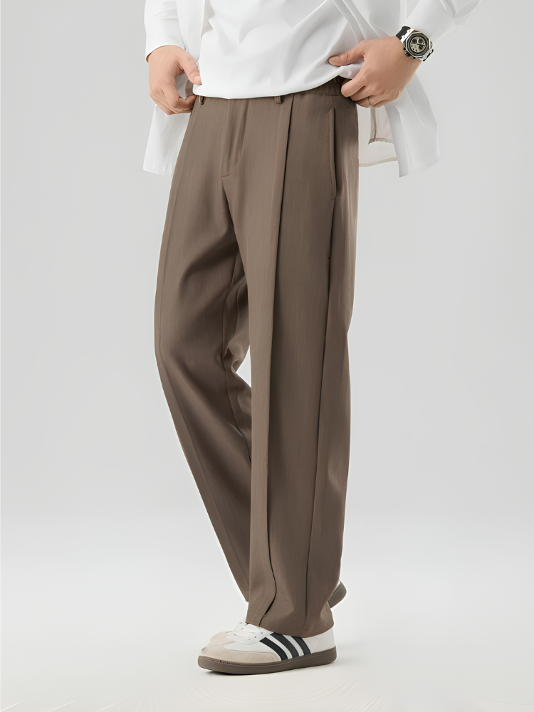 Avant Pleated Relaxed Fit Trousers