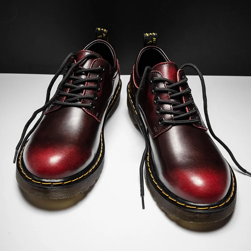 Griffith Genuine Leather Low Boots