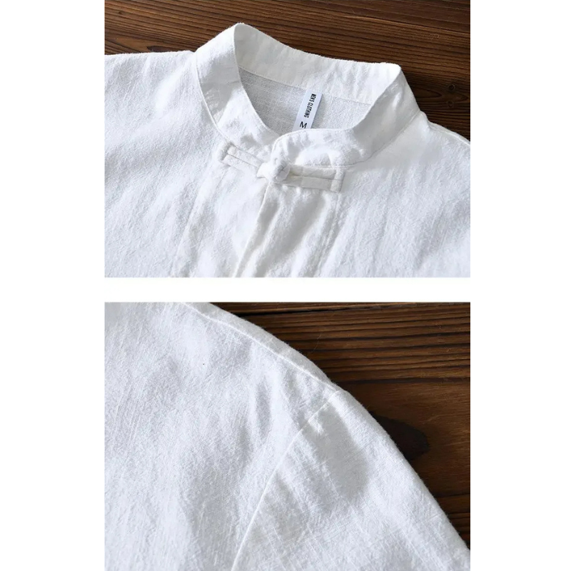 Oriental Dynasty Cotton Linen Shirt