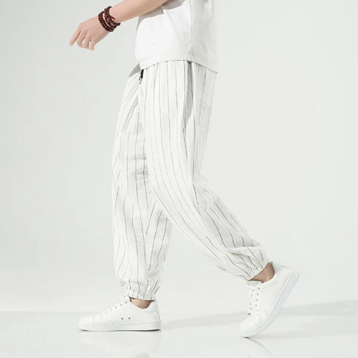 Osaka Soft Stripe Weekend Joggers