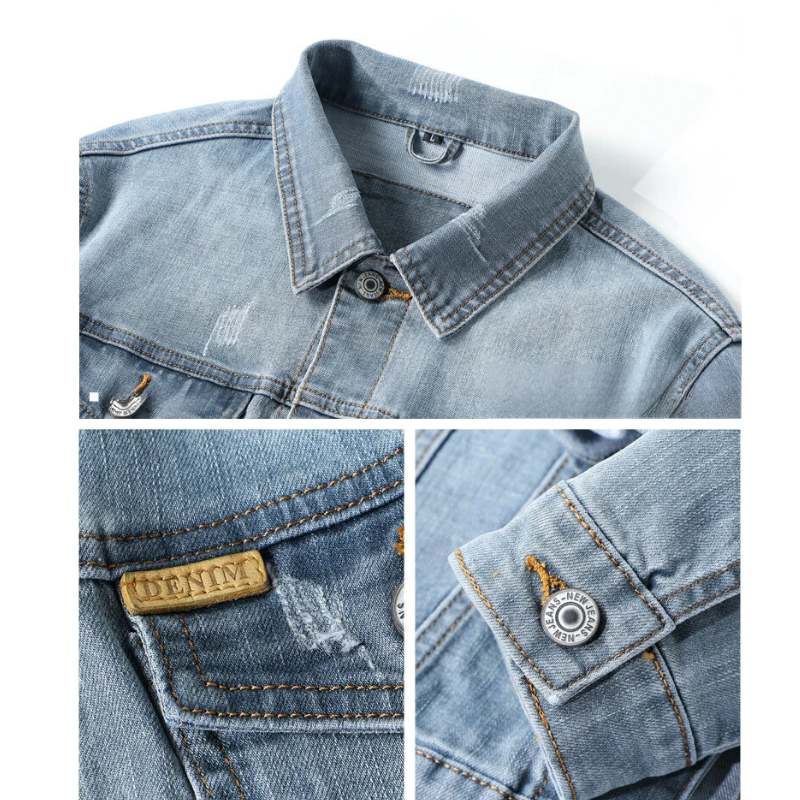 Classic Denim Washed Jacket