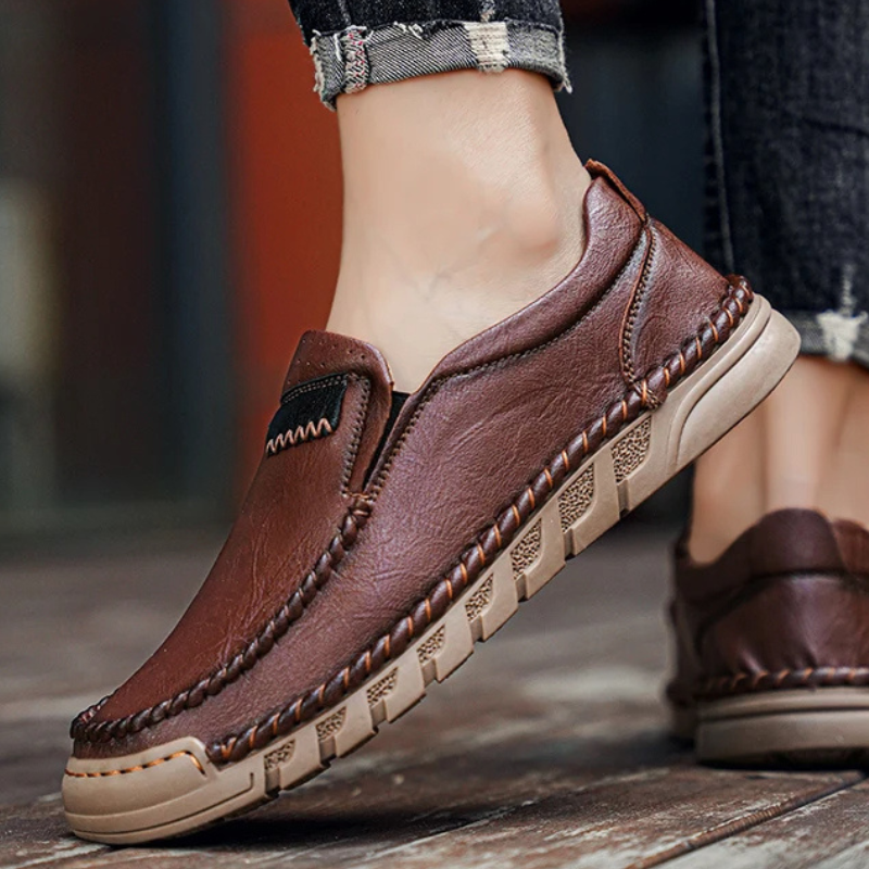 Milano Genuine Leather Slip On