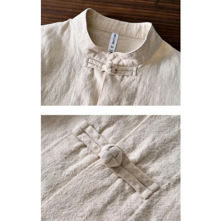 Oriental Dynasty Cotton Linen Shirt