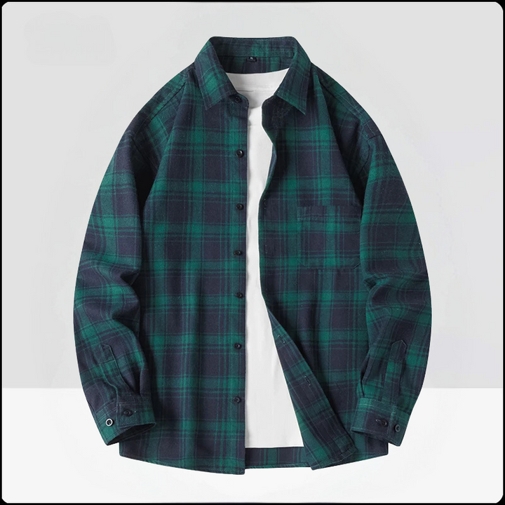 Arona Plaid Flannel Shirt