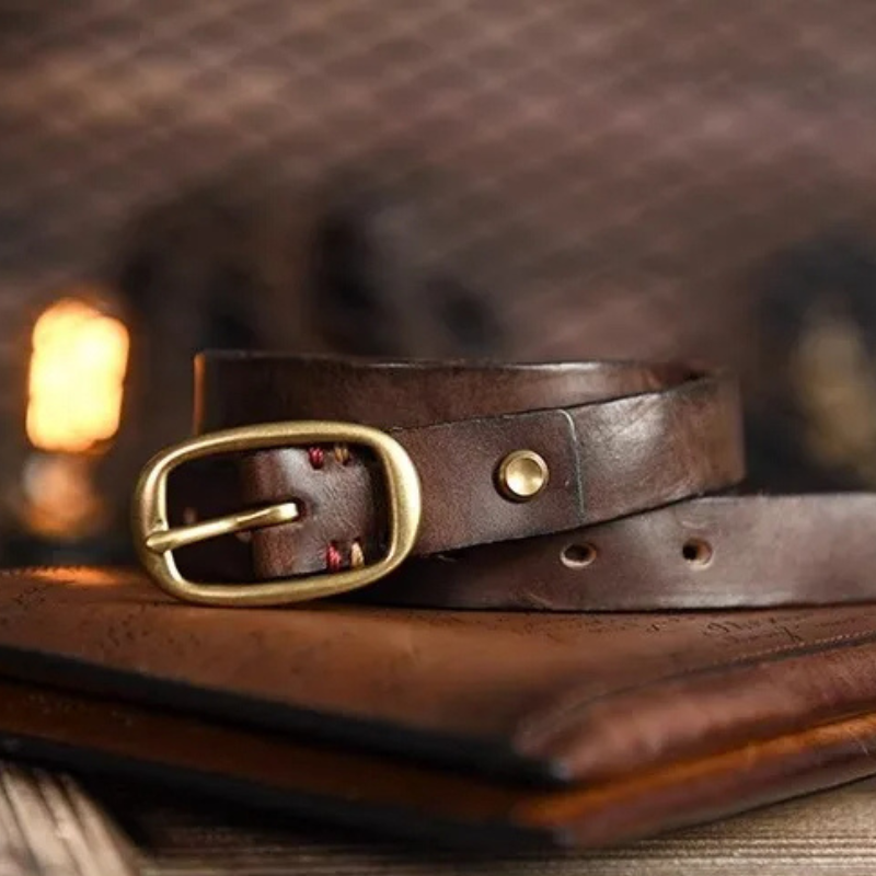 Genuine Cowhide Western Belt