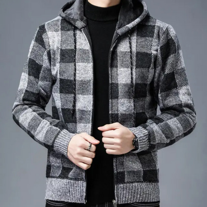 Harris Plaid Hooded Jacket