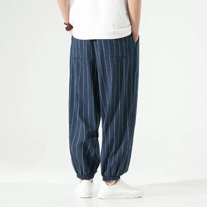 Osaka Soft Stripe Weekend Joggers