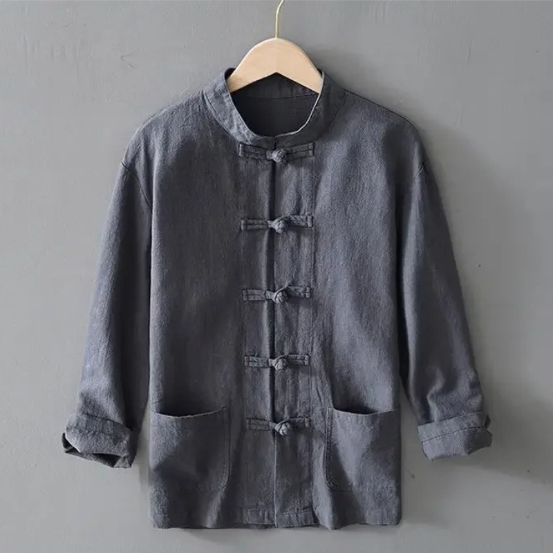 Oriental Dynasty Cotton Linen Shirt