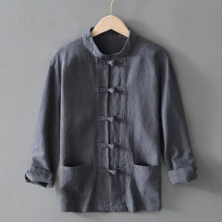 Oriental Dynasty Cotton Linen Shirt