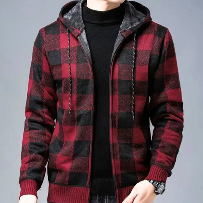 Harris Plaid Hooded Jacket