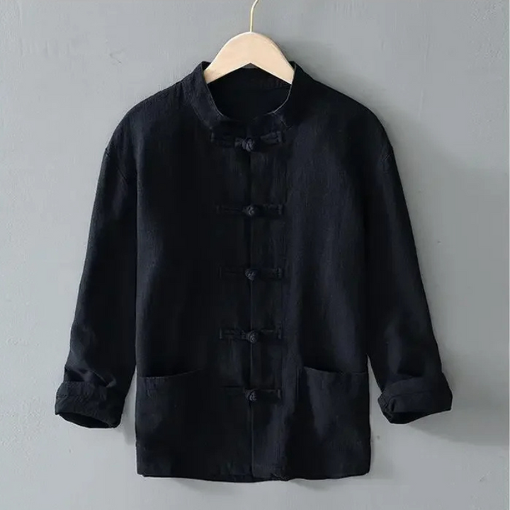 Oriental Dynasty Cotton Linen Shirt