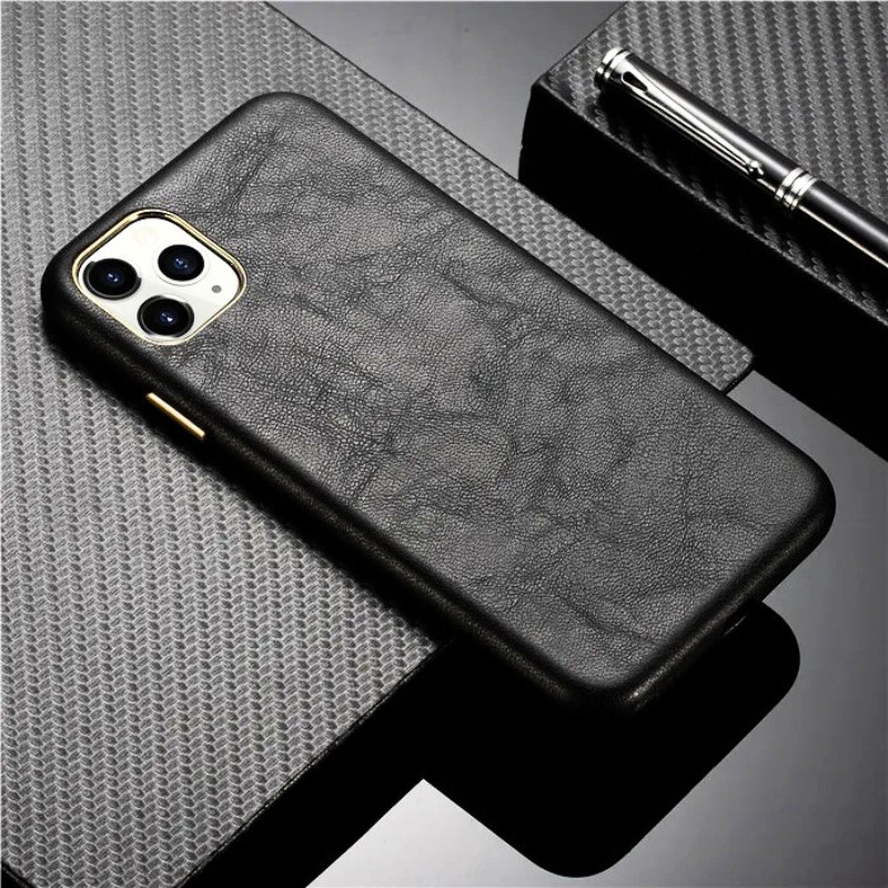 Velvique Genuine Leather iPhone Case