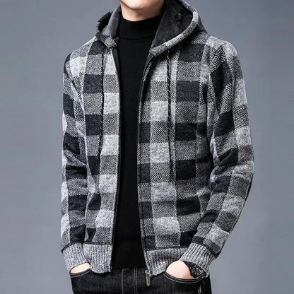 Harris Plaid Hooded Jacket