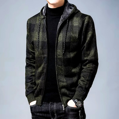 Harris Plaid Hooded Jacket