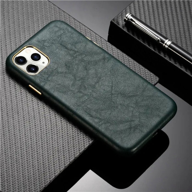 Velvique Genuine Leather iPhone Case