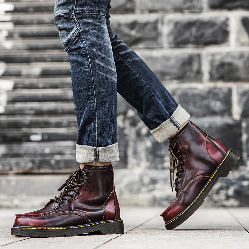 Delton Genuine Leather Boots