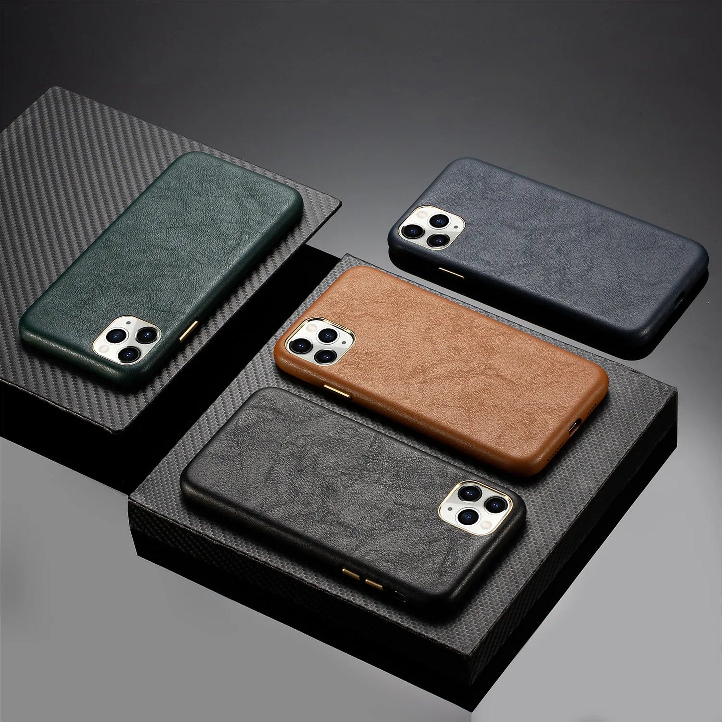 Velvique Genuine Leather iPhone Case