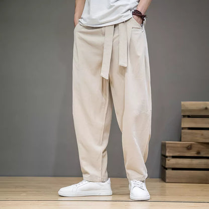 Cotton Linen Nippon Joggers