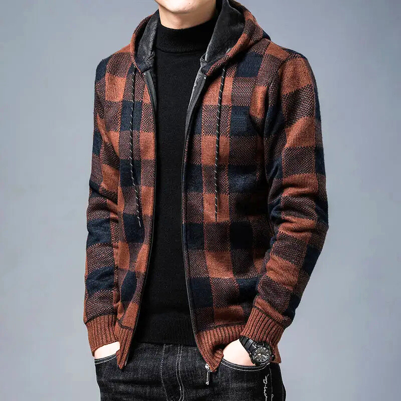 Harris Plaid Hooded Jacket