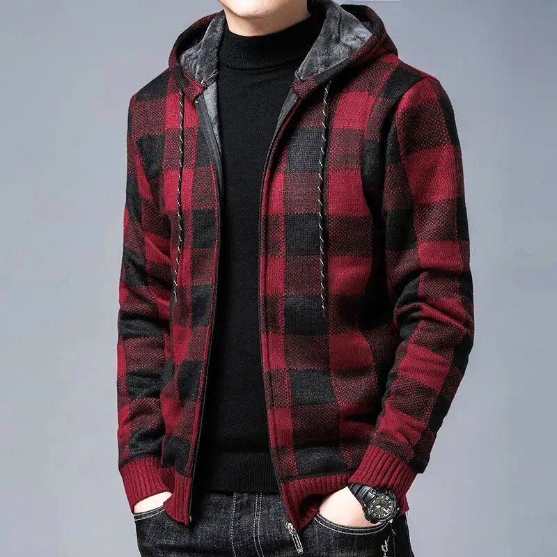 Harris Plaid Hooded Jacket