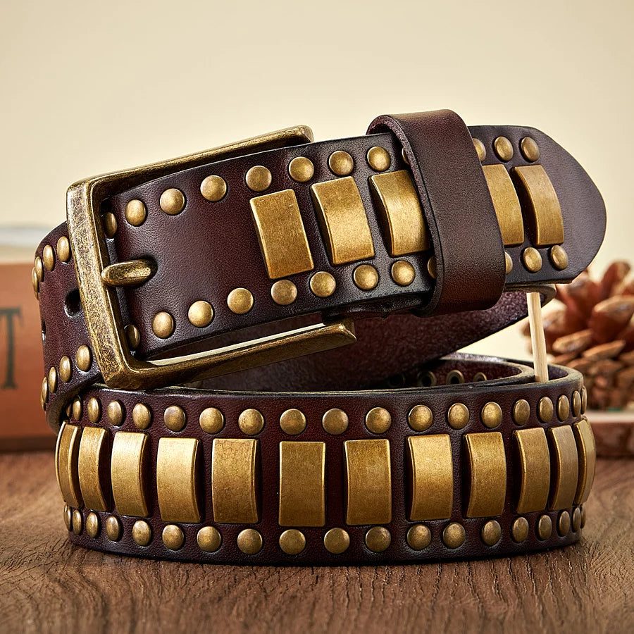 Eastwood Genuine Leather Studded Belts