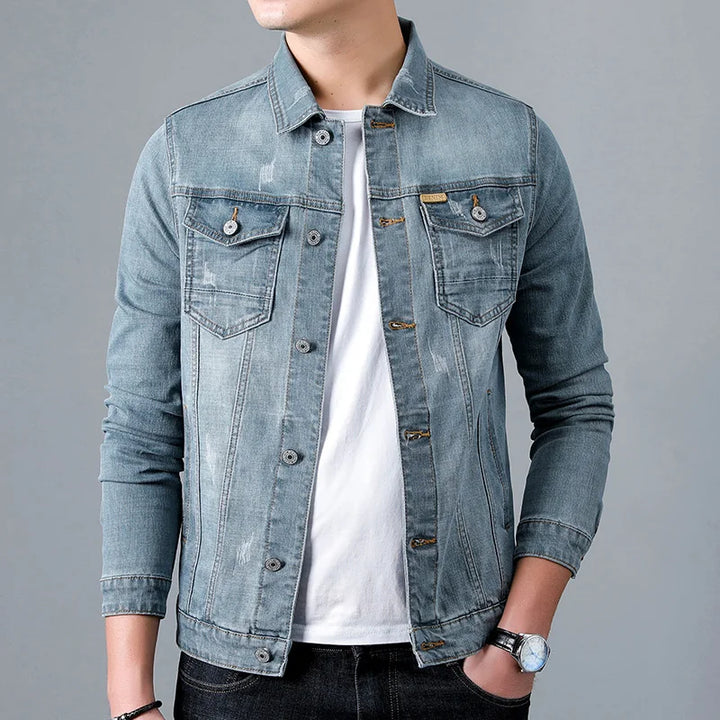 Classic Denim Washed Jacket