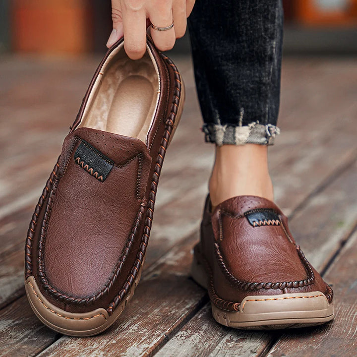 Milano Genuine Leather Slip On