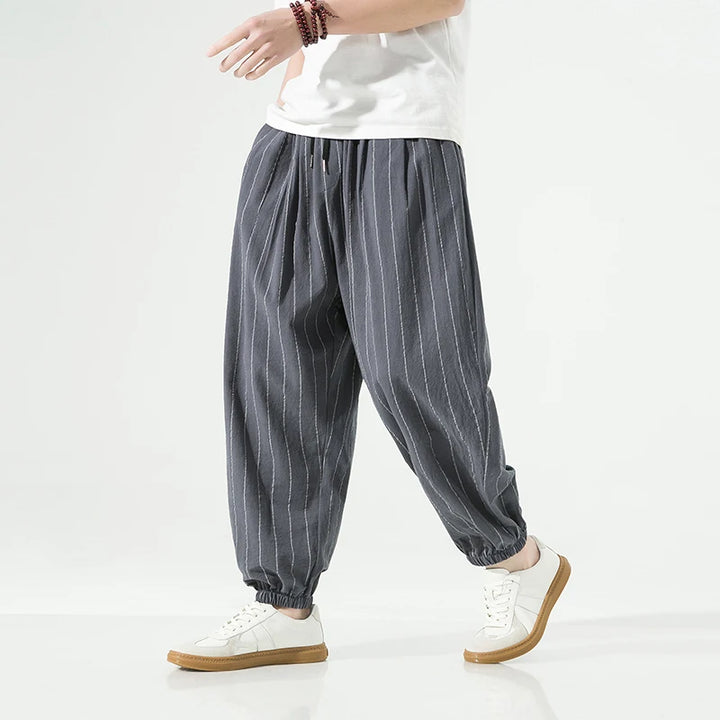 Osaka Soft Stripe Weekend Joggers