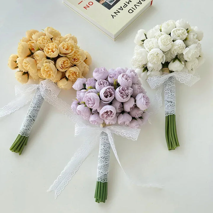 Silk Harmony Blossom Bouquet