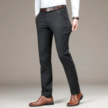 Baron Pinstripe Trousers