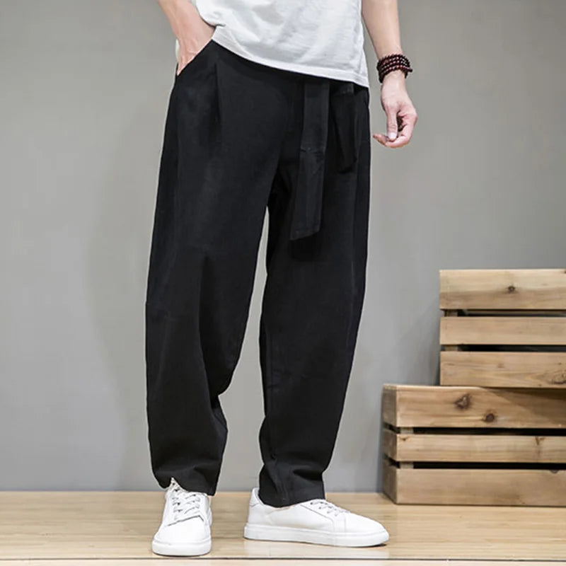 Cotton Linen Nippon Joggers