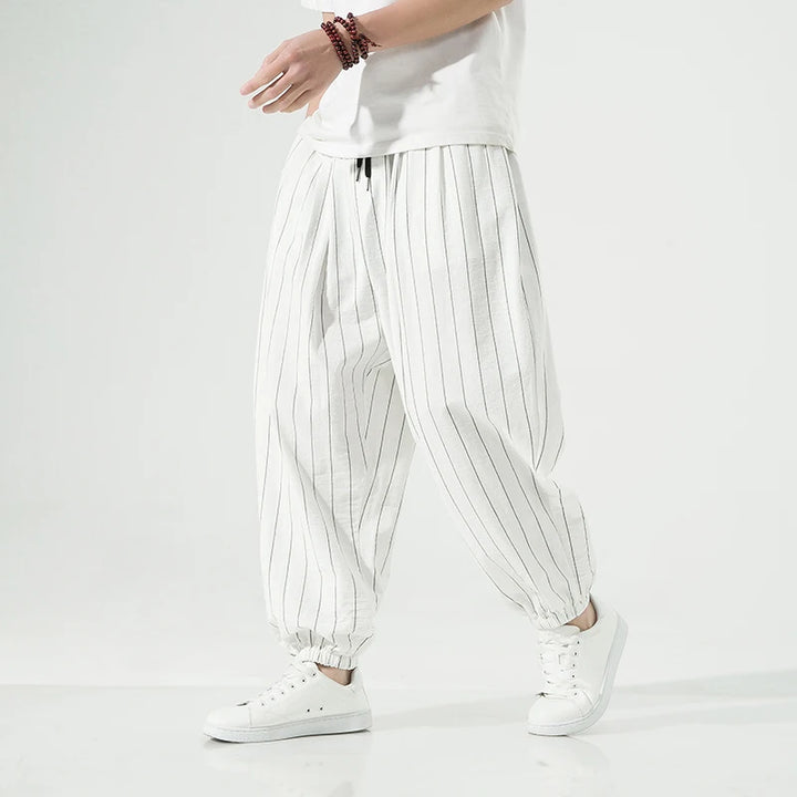 Osaka Soft Stripe Weekend Joggers