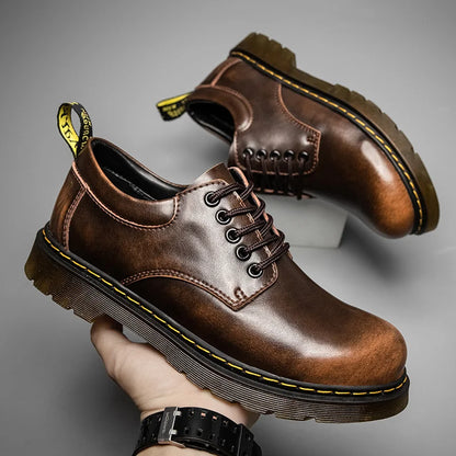 Griffith Genuine Leather Low Boots