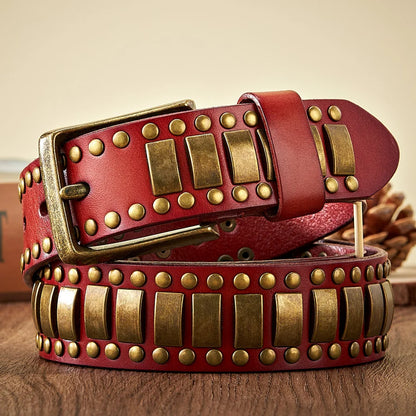 Eastwood Genuine Leather Studded Belts