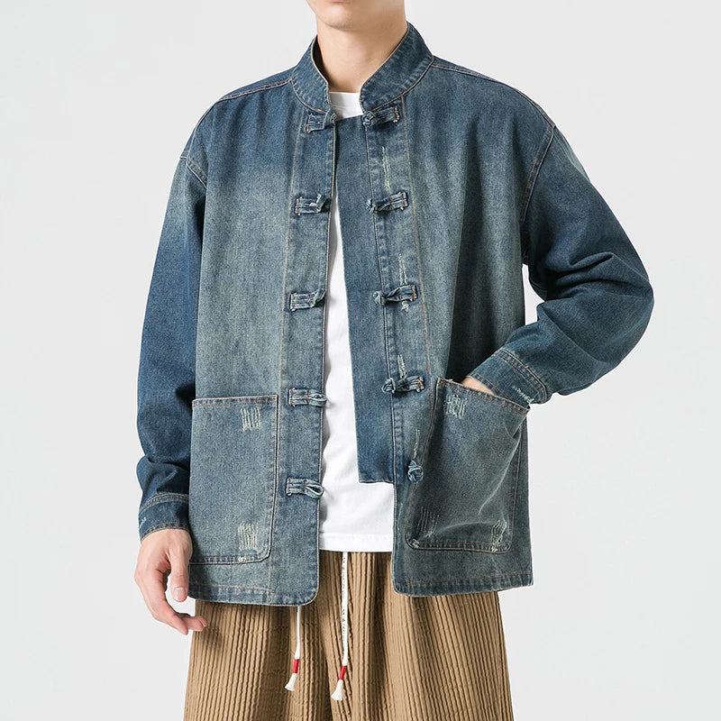 Oriental Dinasty Denim Jacket